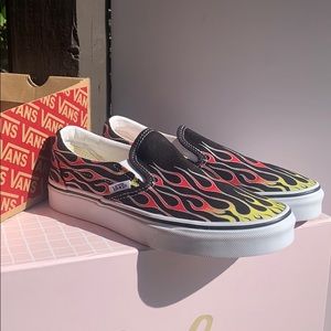 vans mash up flames